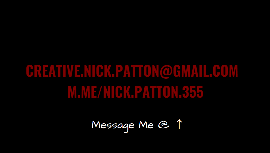 Business Card for Nick Patton @ Royal LaKill Inc.